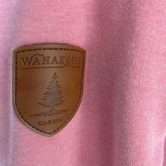 Wanakome Cassy Punch pullover hoodie brush french terry interior kangaroo pocket - Picture 9 of 16
